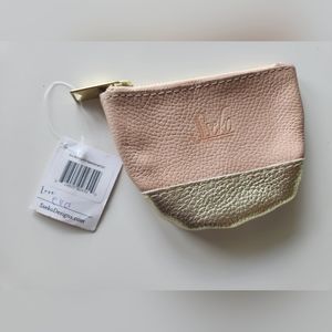 NWT Sseko Designs Small Moon Clutch in Speachless and Gold